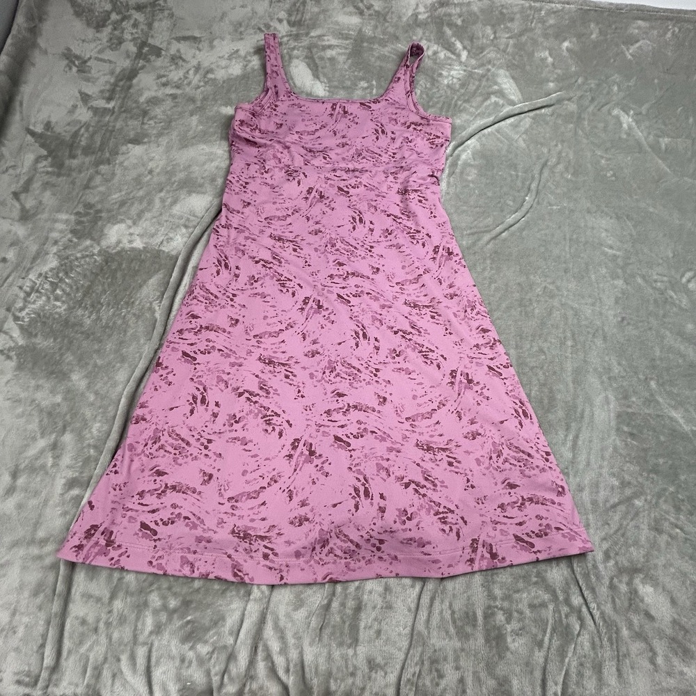 Columbia Sz Small Freezer III Abstract Purple Omni-Shade Broad Spectrum Dress